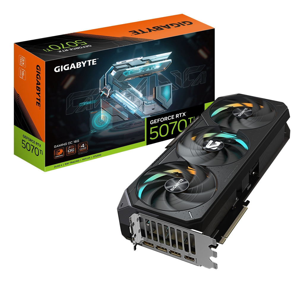 GIGABYTE RTX 5070 Ti GAMING OC 16GB GDDR7 Graphics Card