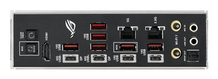 ASUS ROG CROSSHAIR X870E HERO BTF AMD X870E Socket AM5 ATX