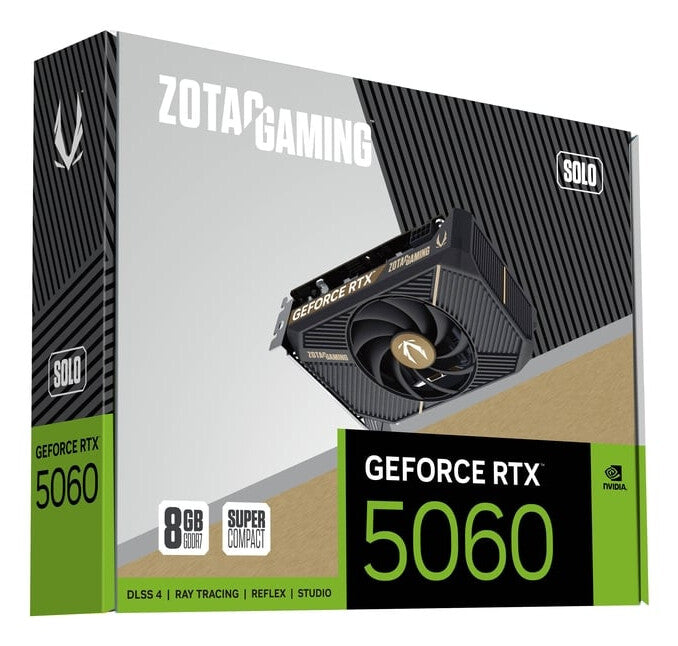 Zotac GAMING GeForce RTX 5060 SOLO NVIDIA 8 GB GDDR7